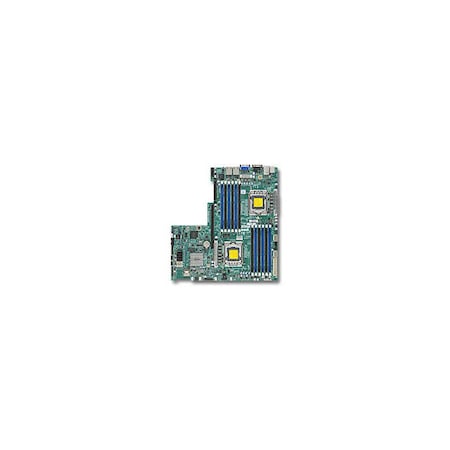 Supermicro X9DBU-iF Server Motherboard - Intel C602 Chipset - Socket B2 LGA-1356 - 1 x Retail Pack MBD-X9DBU-IF-O